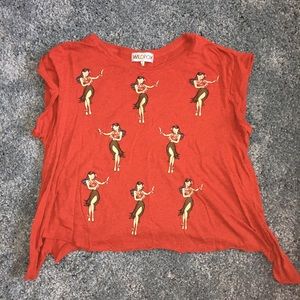 Wildfox Hula Girl Shirt-S